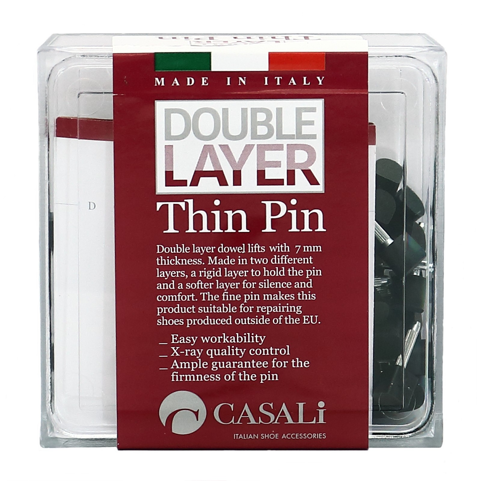 Casali Tappilappu Thin Pin 7 Musta