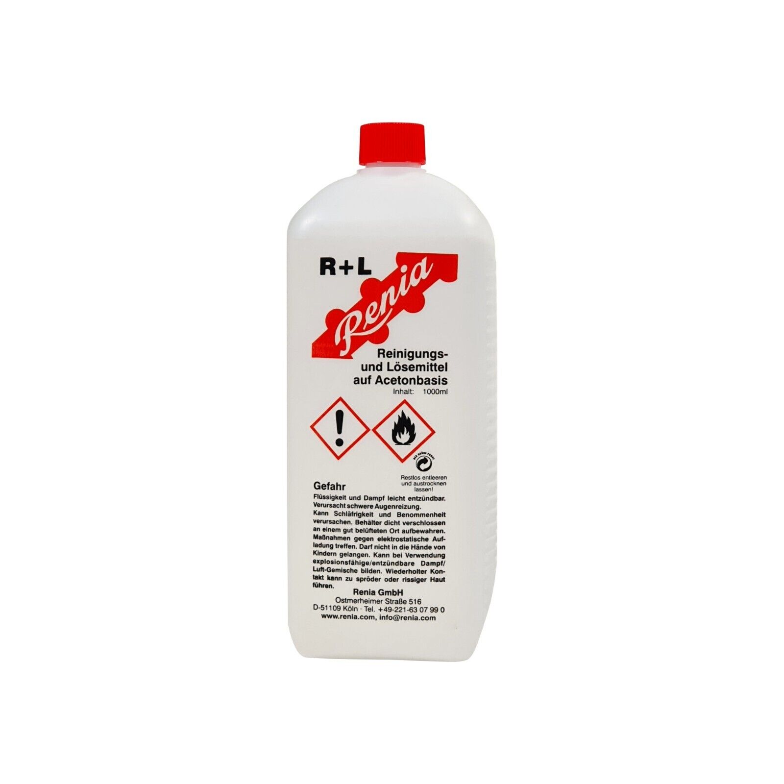 Renia R&L Cleaner / Solvent 1ltr