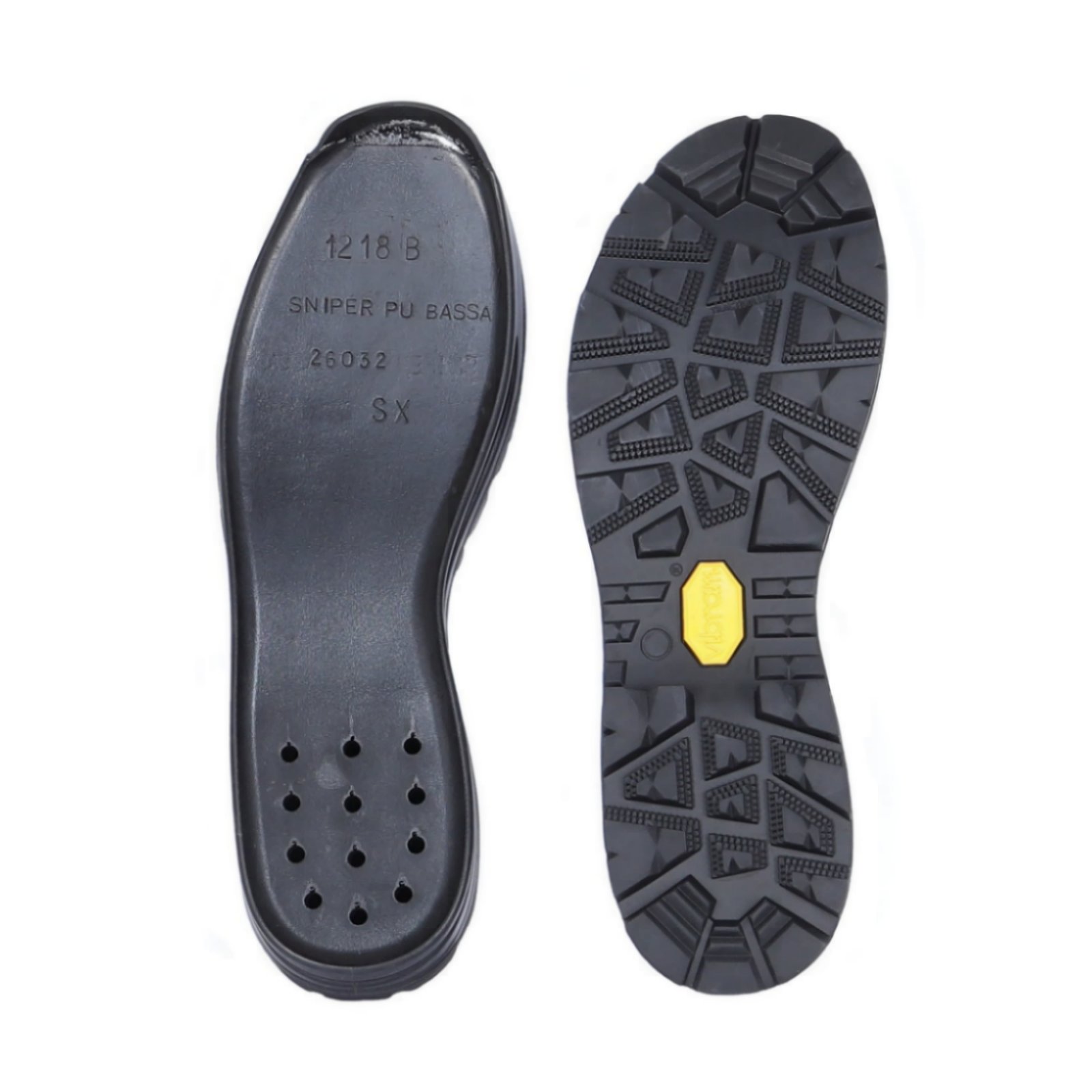 Vibram 1218B Sniper KP Matala 39 Musta