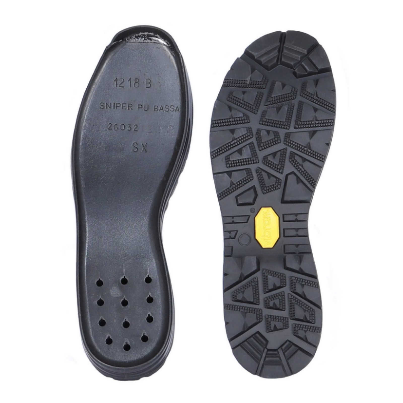 Vibram 1218B Sniper KP Matala 44 Musta