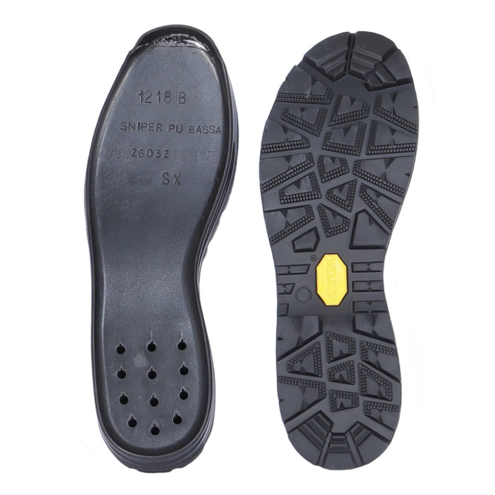 Vibram 1218B Sniper KP Matala 46 Musta