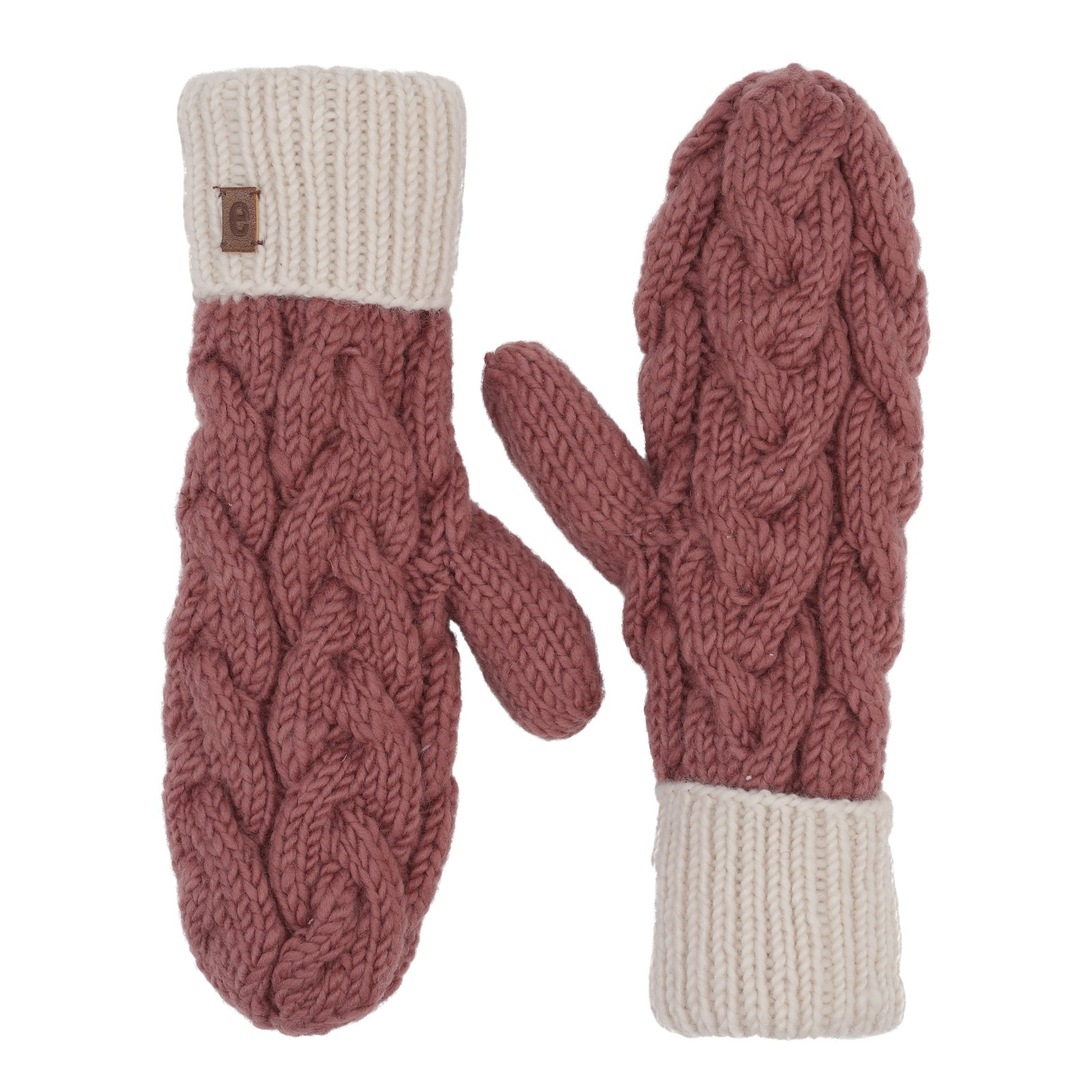 Egos Mittens Cable 2016 Dusty Rose*