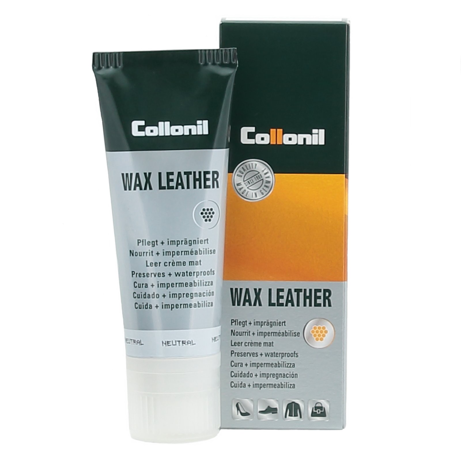 Collonil Wax Leather 75ml Väritön