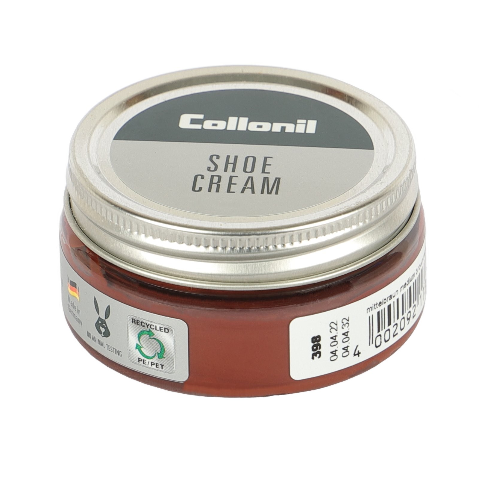 Collonil Shoecream 60ml 398 Med. Brown*