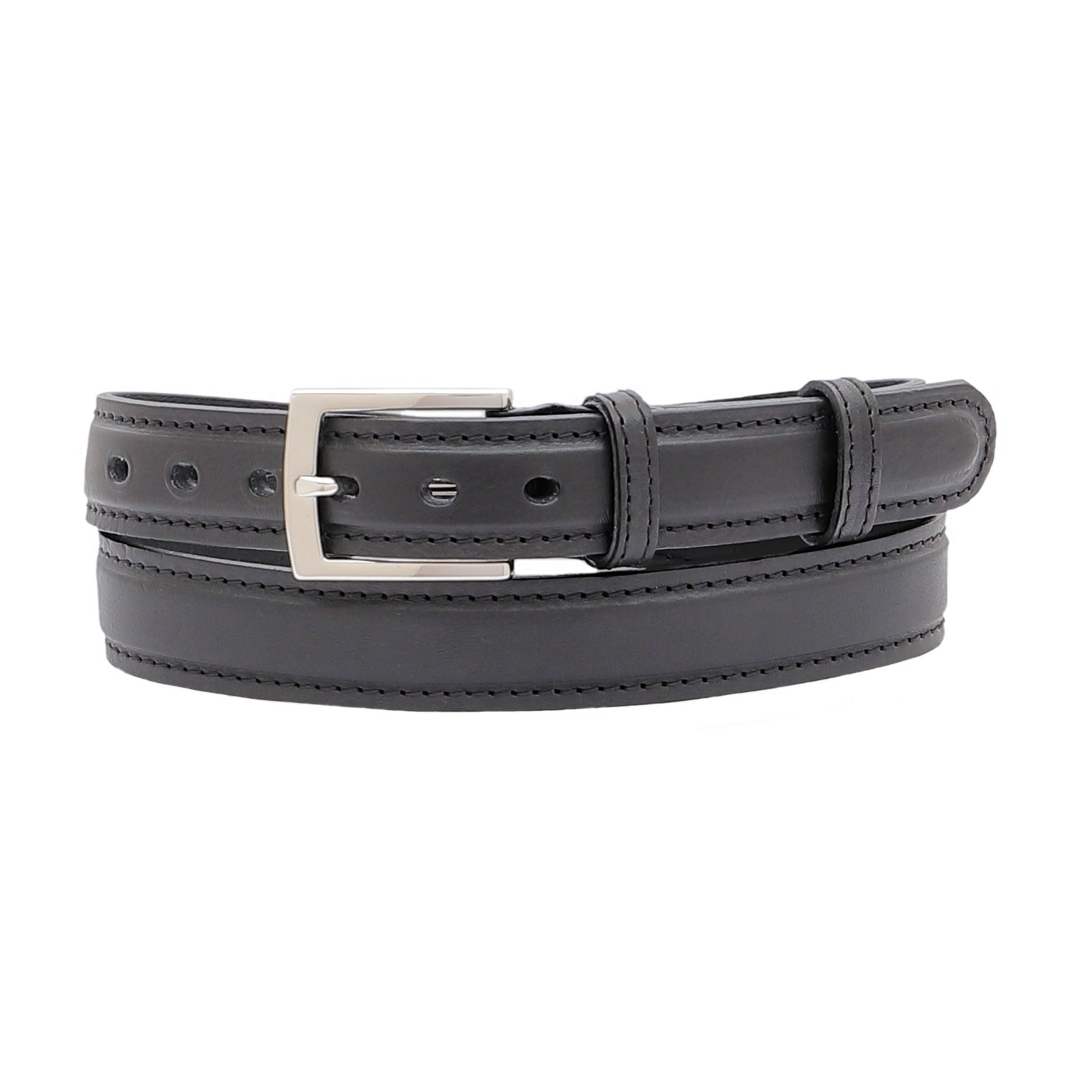 NK1917 Leather belt 9130MB 105cm Black