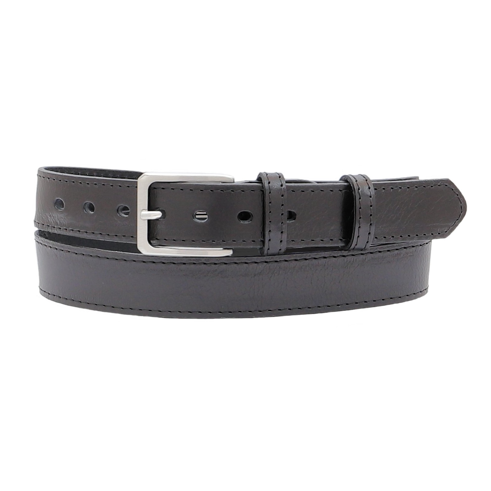 NK1917 Leather belt 9130MD 135cm Black