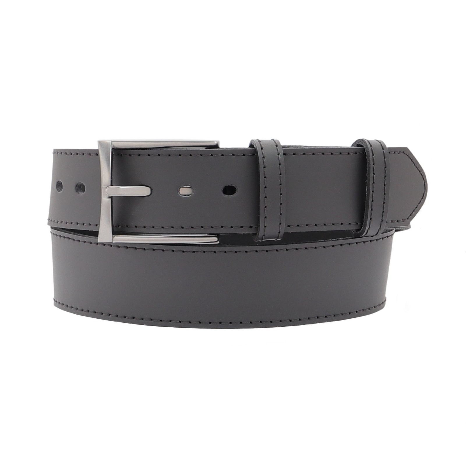 NK1917 Leather belt 5340MA 120cm Black