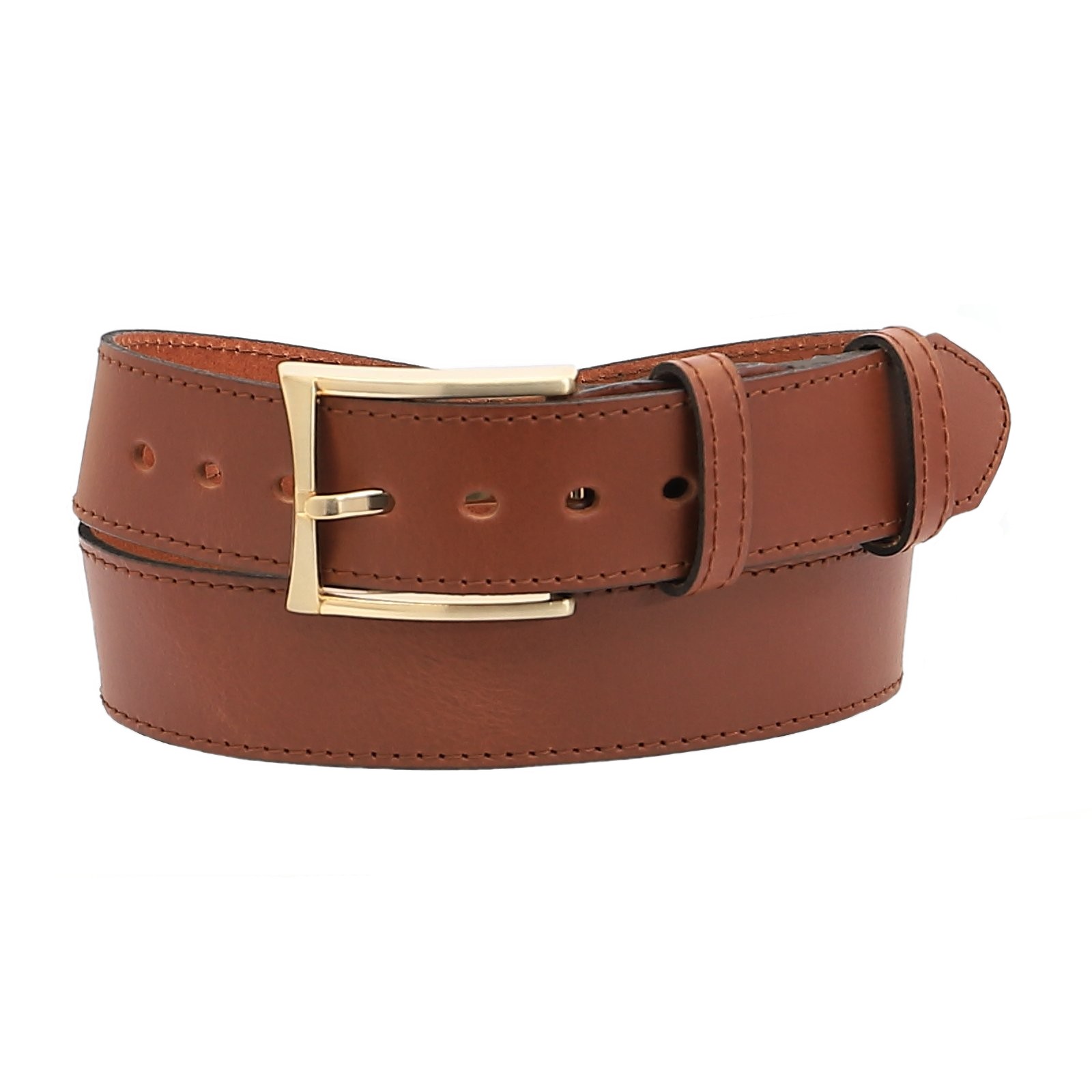 NK1917 Leather belt 5340R 135cm Brown