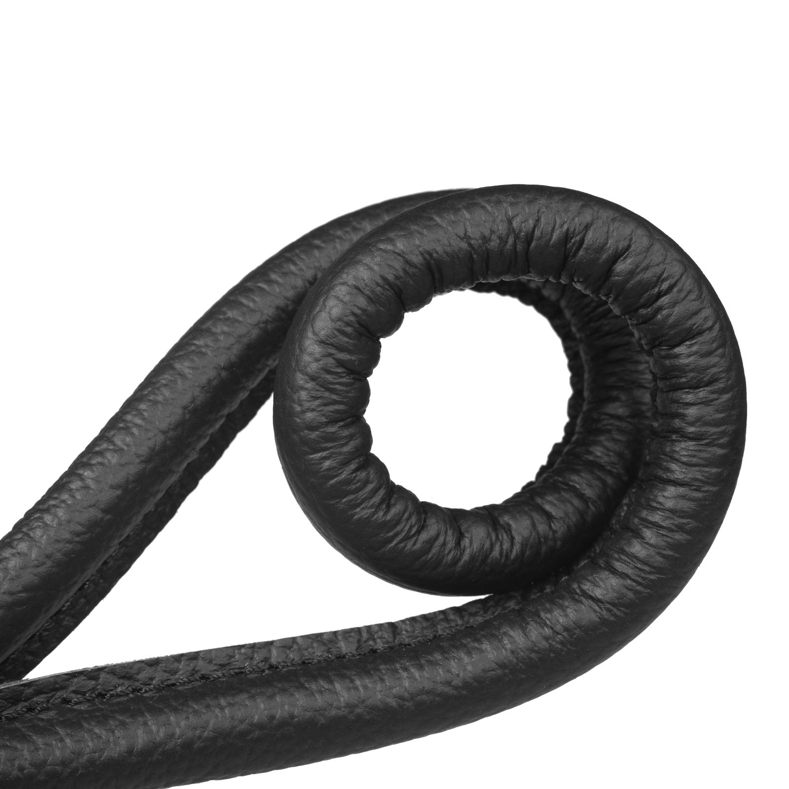 Nahkatalutin, pyöreä 15mm x 180cm black