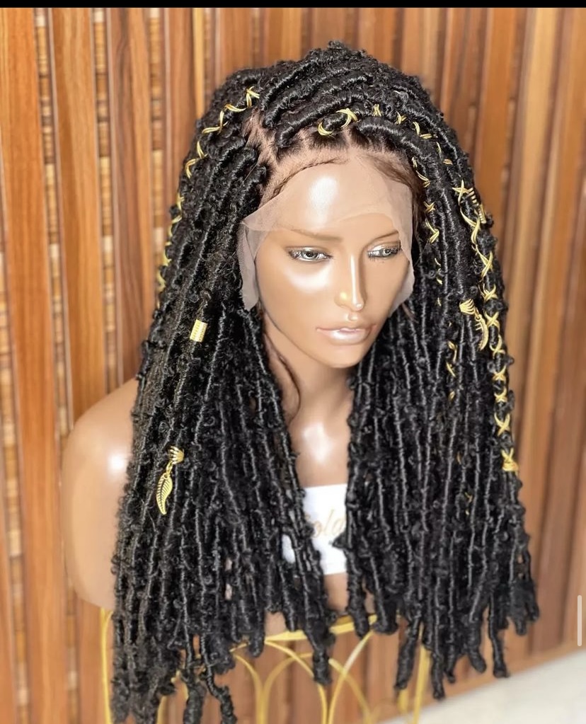 Short Goddess braids with curly tips 😍😍😍 Location - Lekki