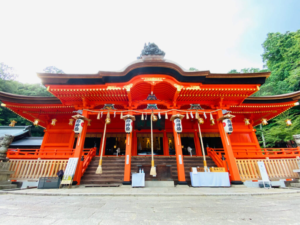 「備後一宮 吉備津神社 本堂」写真