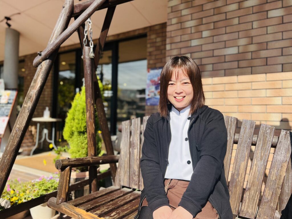 パティスリーパンセの店長、稗田由子さん