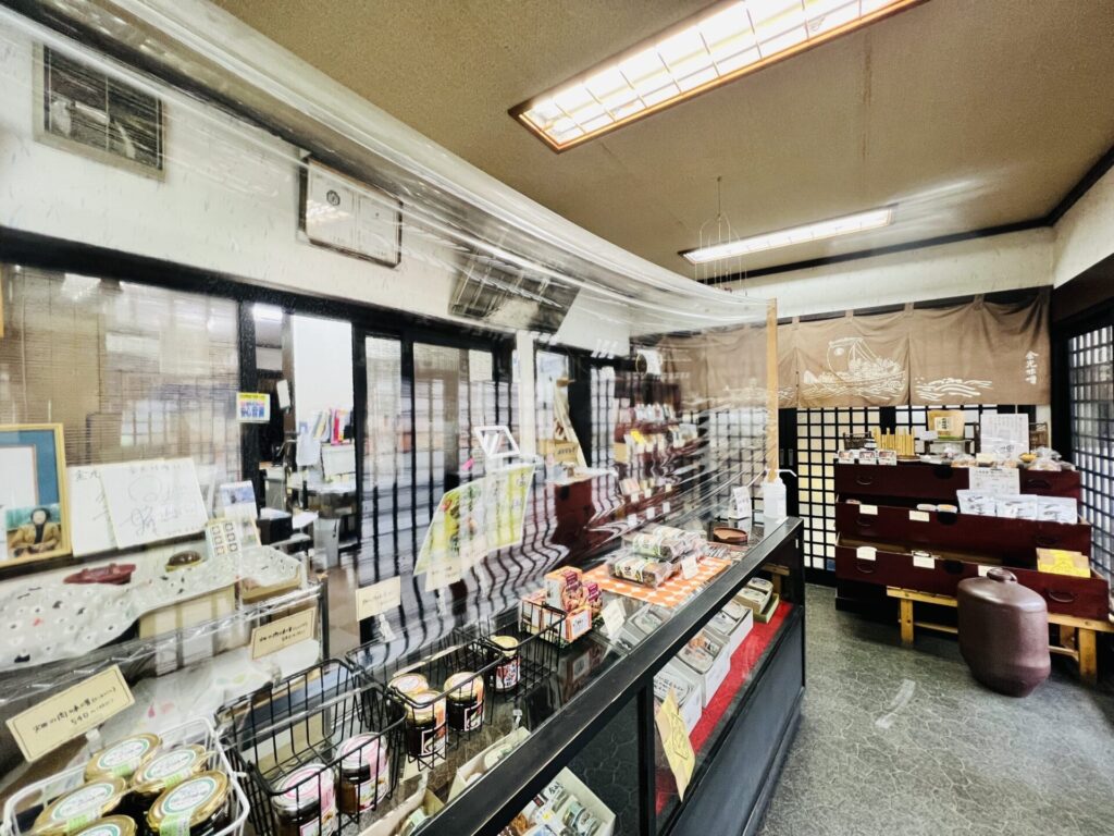 金光味噌の店内の様子