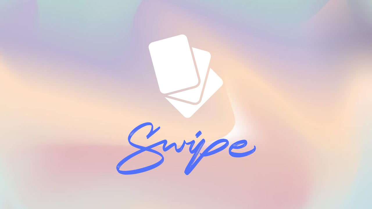 Tinder-like card swipe example