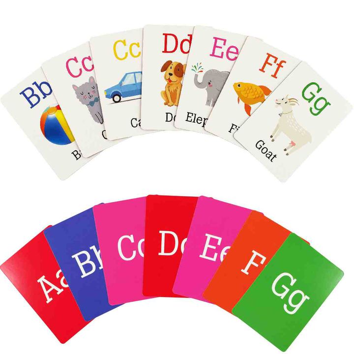 Flash cards. Alphabet4