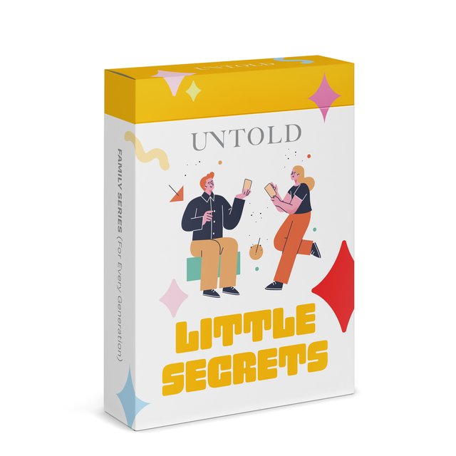 Pokalbių kortelės UNTOLD: LITTLE SECRETS