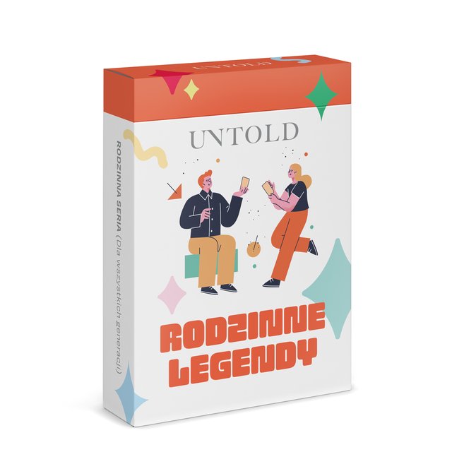 Pokalbių kortelės UNTOLD: ŠEIMOS LEGENDOS/ RODZINNE LEGENDY