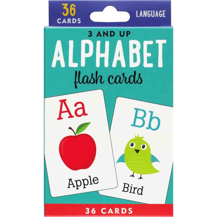 Flash cards. Alphabet