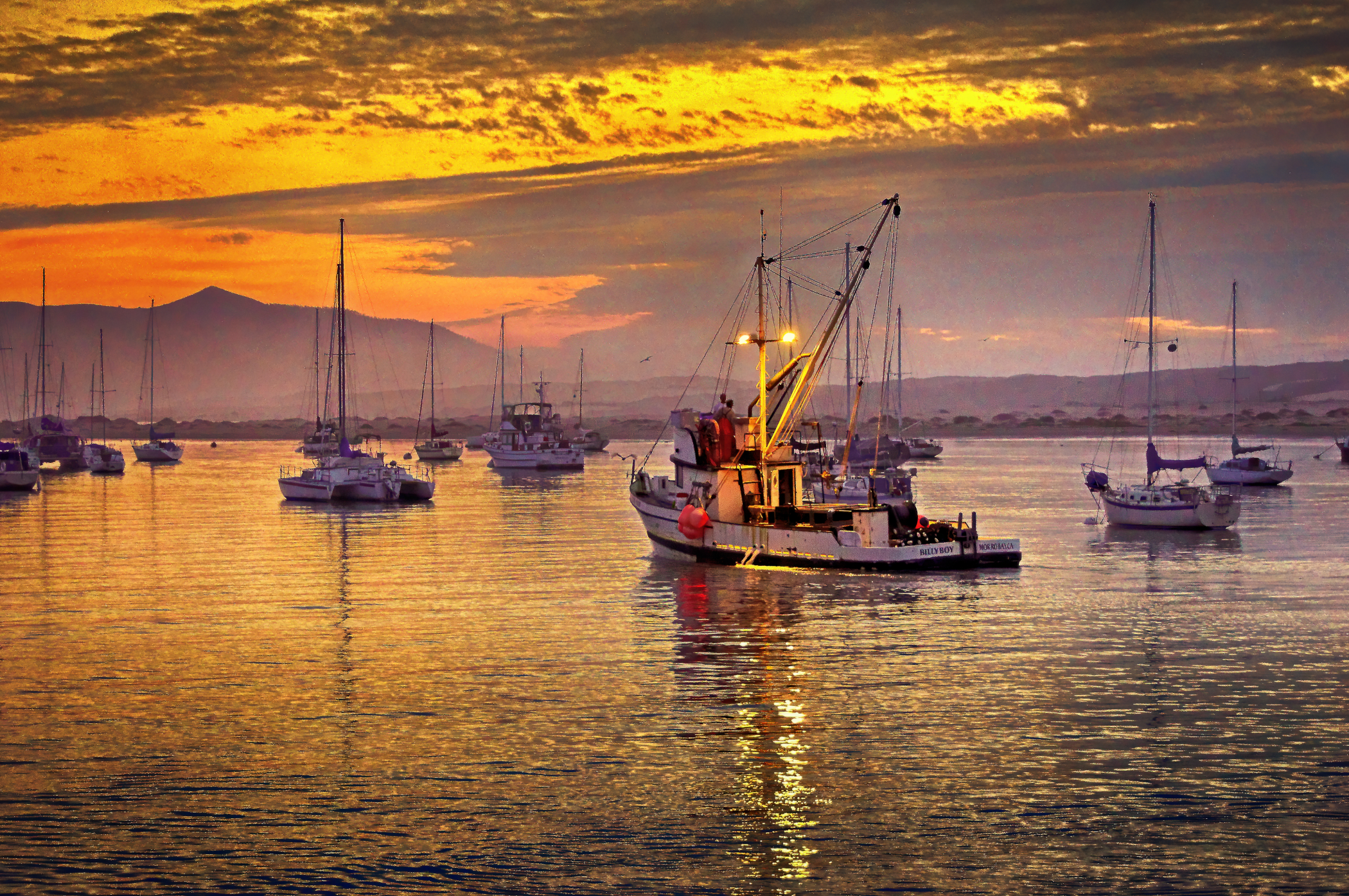 Skip Boyd - Night Trawler, Morro Bay, California