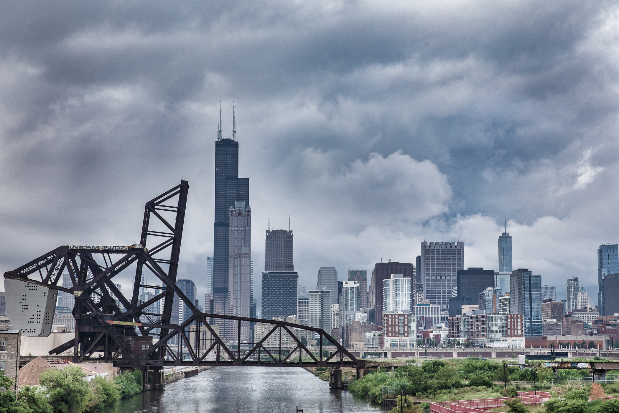 Barbara Pashup - View from the Chicago River