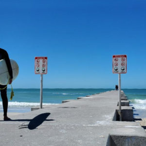 Melanie Murphy - Contemplating the Surf