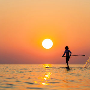 Ron McKinney - Sunset Wakeboard Splash