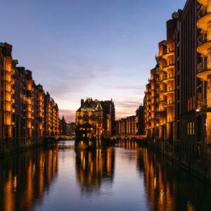 Mark Siragusa - Speicherstadt at Night