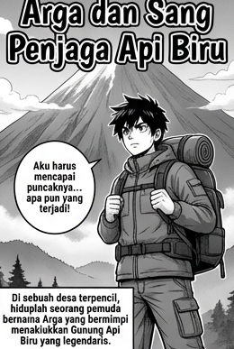 Arga dan Sang Penjaga Api Biru