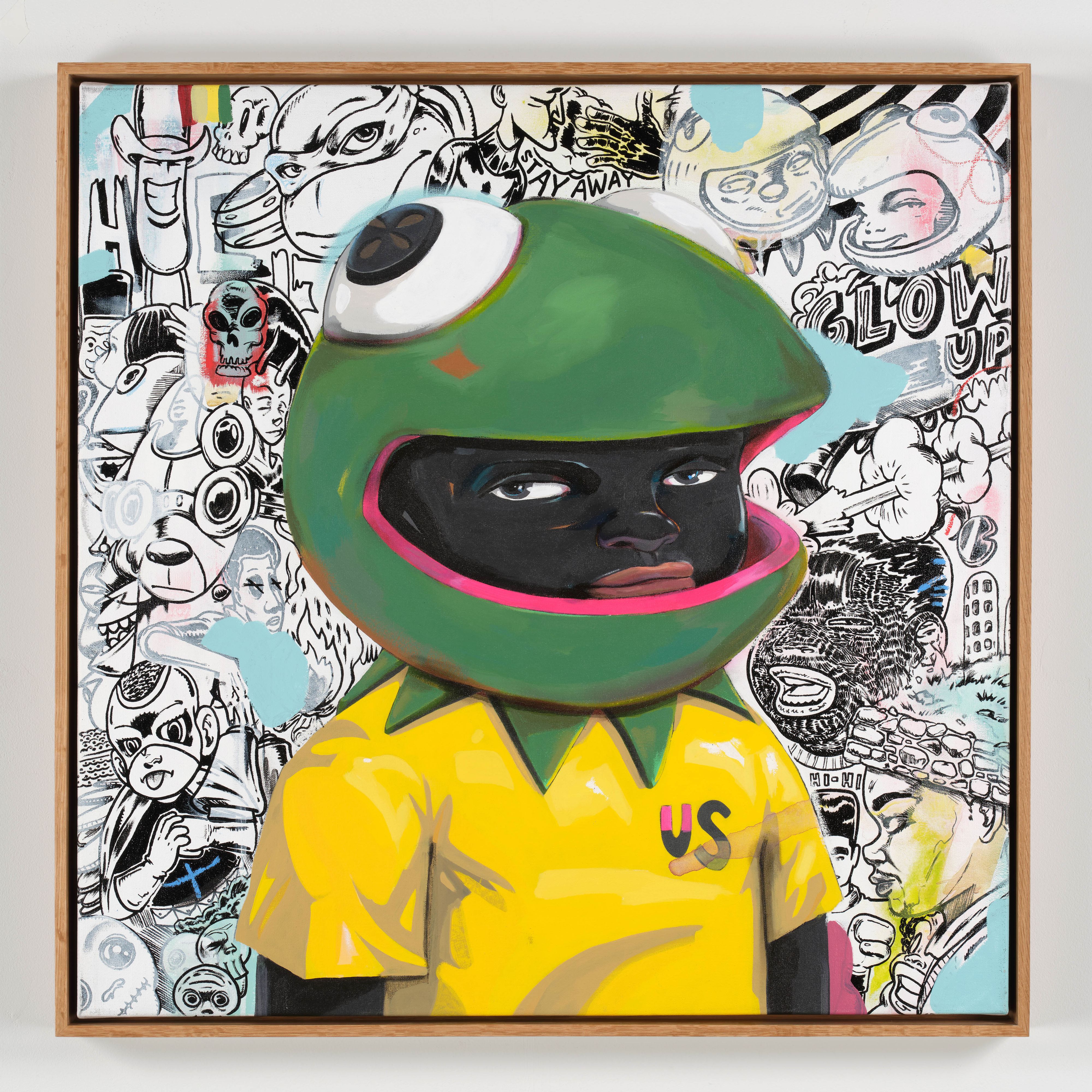 ヘブル・ブラントリー / Hebru Brantley — YELLOW SHIRT (US NOT THEM)