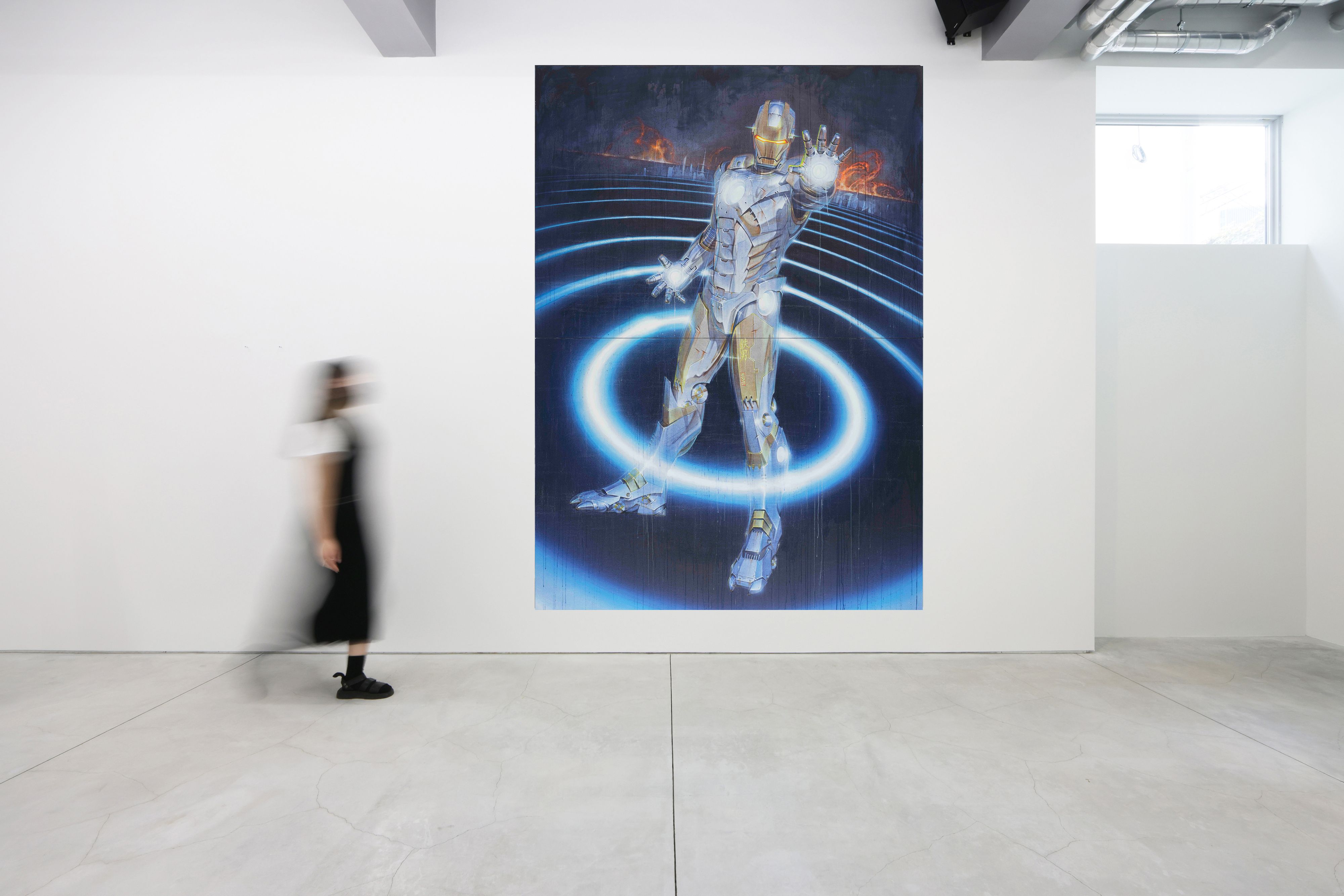 空山基　ポスター  ED200 渋谷パルコ GLOBAL POP UNDERGROUND | PARCO MUSEUM TOKYO | PARCO ART