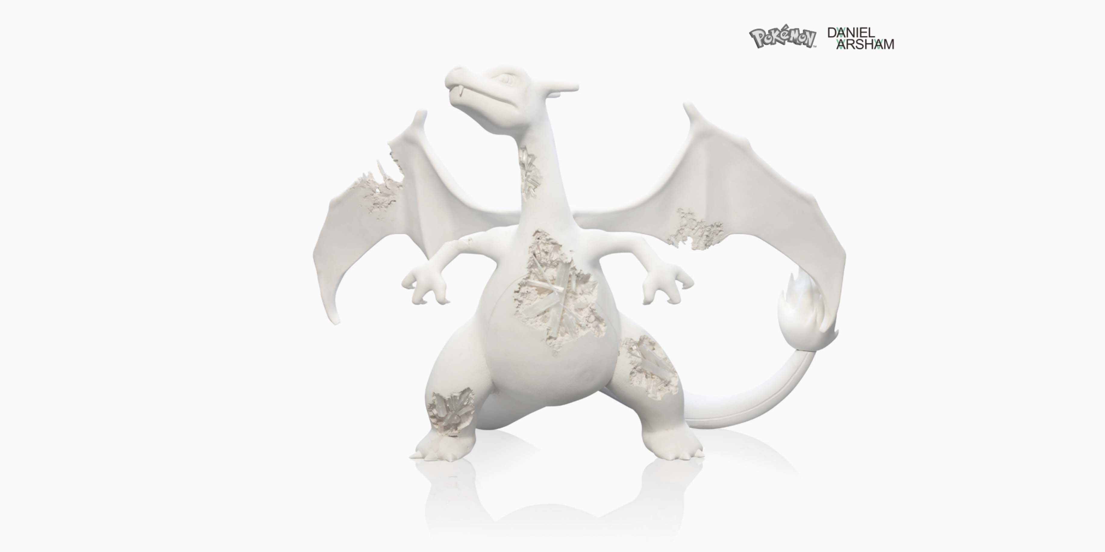 ポケモン - (値下げ可) Daniel Arsham×Pokemon HITOKAGE daniel-arsham-pokemon-