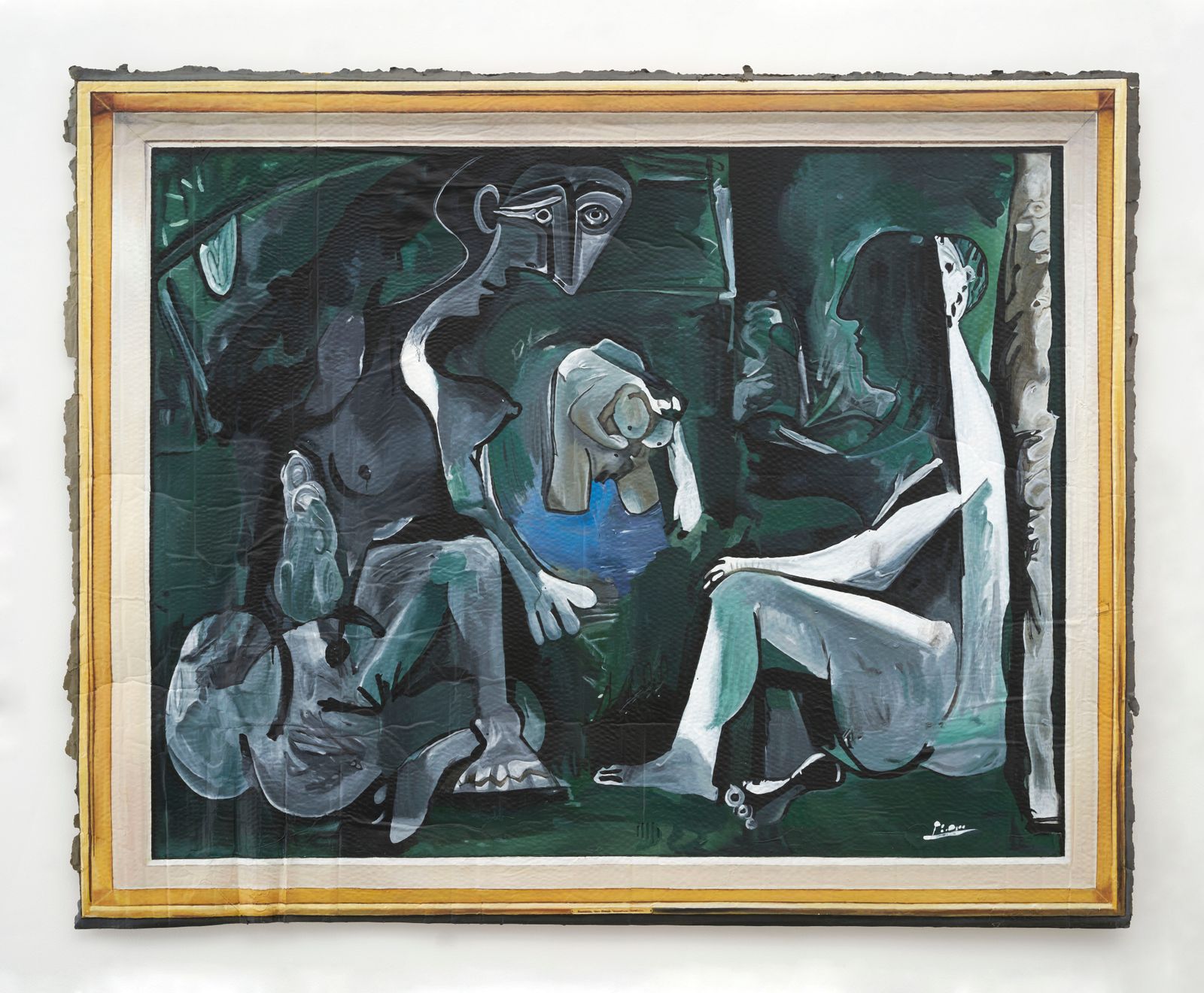 フリオ・アナジャ・キャバンディング / Julio Anaya Cabanding — Pablo Picasso. “The luncheon on the grass (Manet) 8”