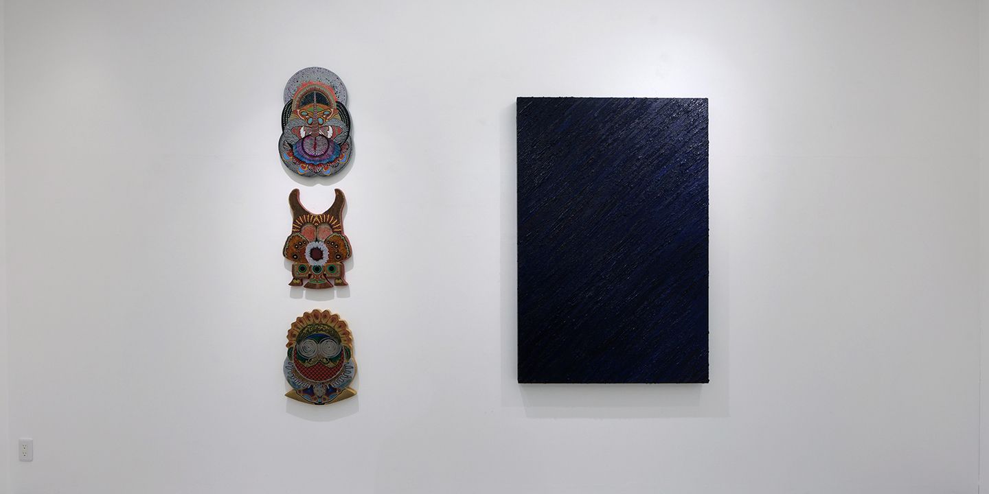 絵画 RE/ZONE/2024/b Rin.個展 開催中】 現在between galleryでは、Rin.個展『綴る
