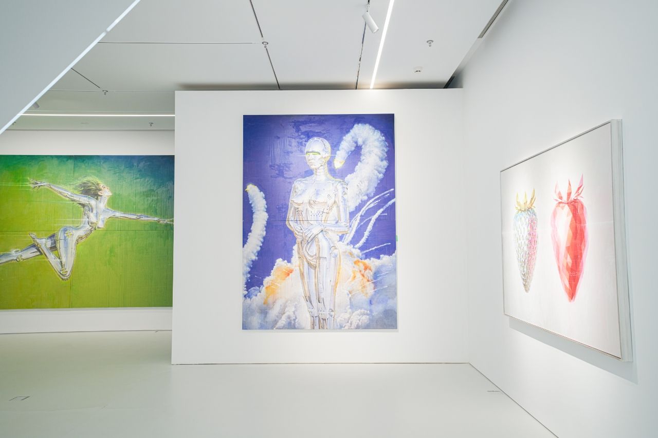 空山 基 カード Sorayama hajime nanzuka complex 空山基 「Space Traveler」 （NANZUKA UNDERGROUND ） ｜Tokyo