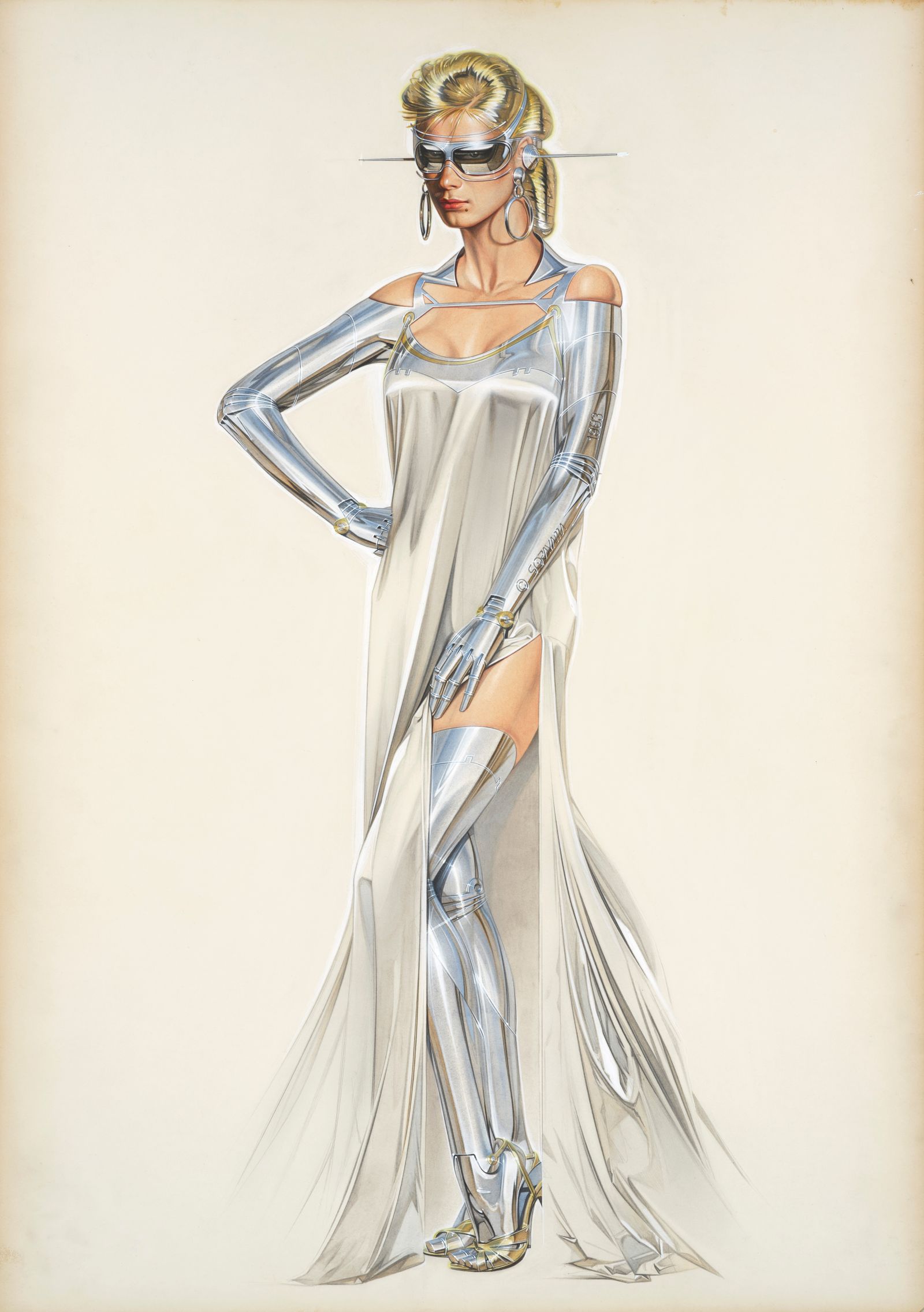 空山基リトグラフ58 空山基リトグラフ58 空山基リトグラフ58 Hajime