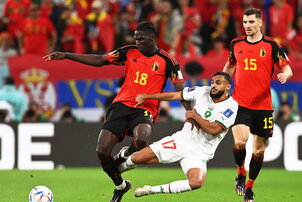Marokkó 2 góllal megverte Belgiumot a foci-vb-n