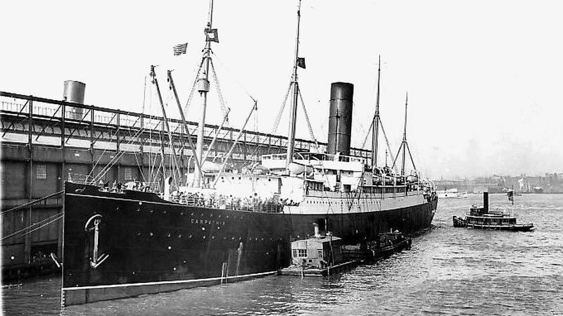 A Carpathia a Titanic mentőakciója révén lett világhírű