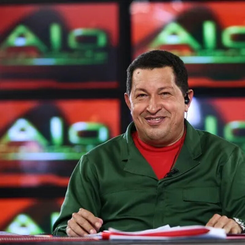 Hugo Chavez rendszeresen szónokolt az Halló, Elnök! című venezuelai tévéshow-ban