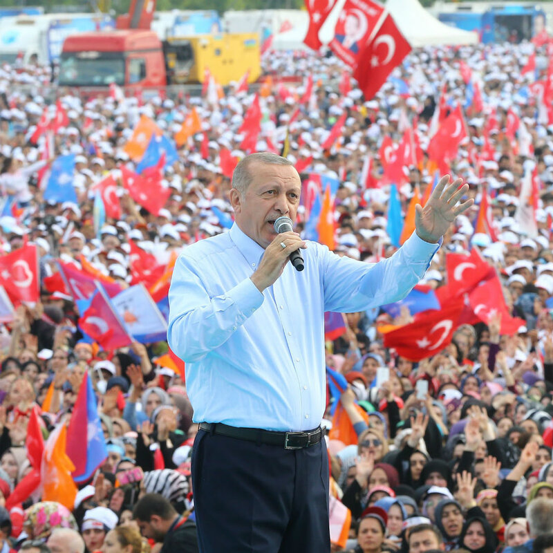 Recep Tayyip Erdogan török elnök