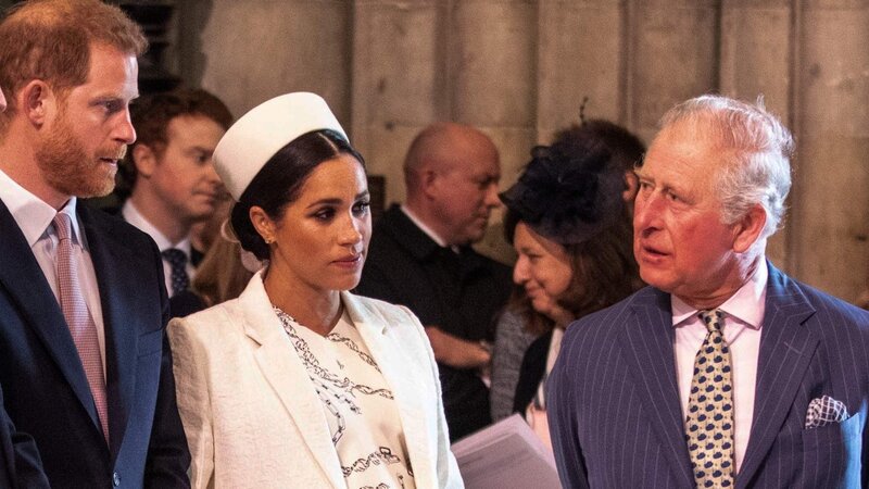 Harry herceg, Meghan Markle és III. Károly király