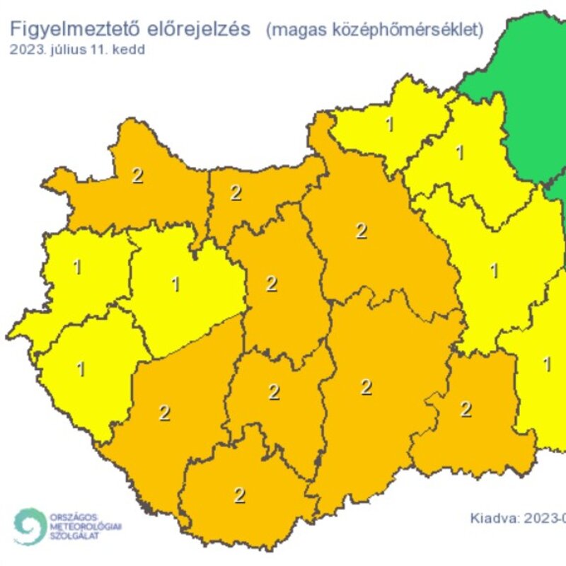 Megérkezik a pokoli meleg