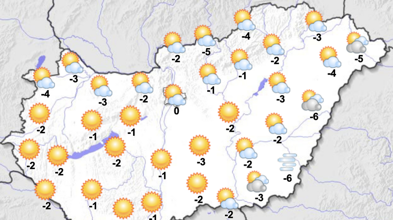 Ilyen időjárás várható csütörtökön