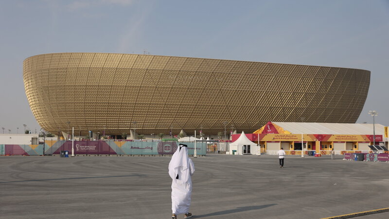 A katari vb egyik stadionja Dohában.