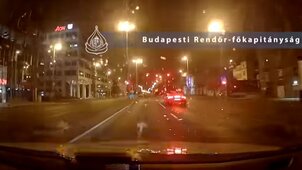 Razzia a Váci úton: a rendőrök lekapcsoltak egy száguldozó Lamborghinit - videó