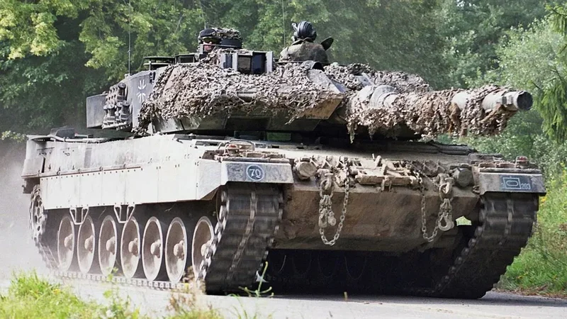 A Leopard-2 a német hadiipar egyik csúcsmodellje