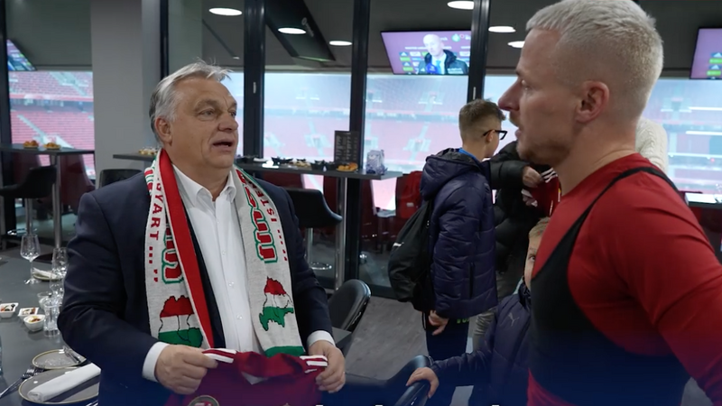 Orbán Viktor miniszterelnök a nagyobb sporteseményeket személyesen is meglátogatja