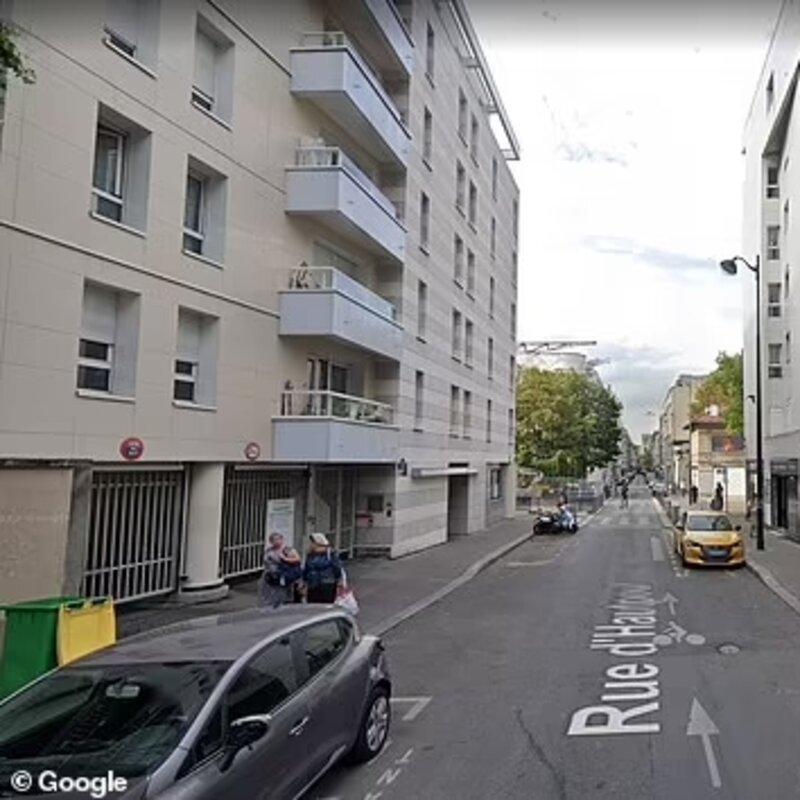 A párizsi utca, ahol a 12 éves kislány holttestét megtalálták
