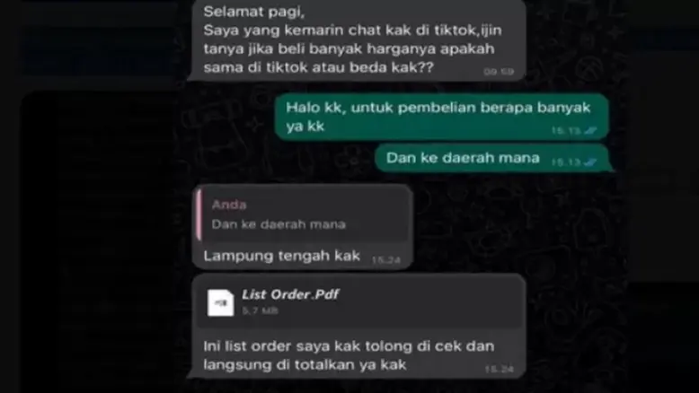 Modus Penipuan dengan File PDF Ancam Penjual di Online Shop