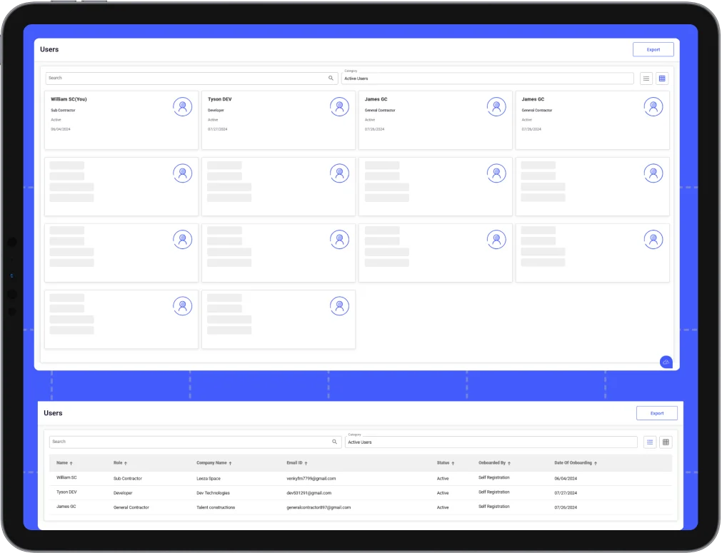 User Management