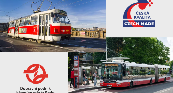 Pražský dopravní podnik získal CZECH MADE